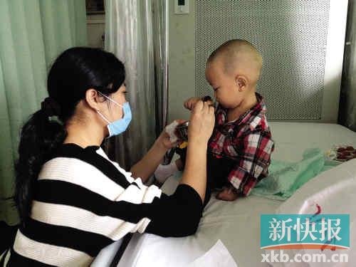 廣東2歲兒童患癌 父親微博求助40天僅籌2000元
