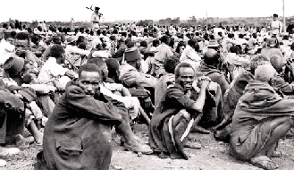 肯尼亞獨立運動期間,首都內羅畢附近一處關押了約6000人的營地。